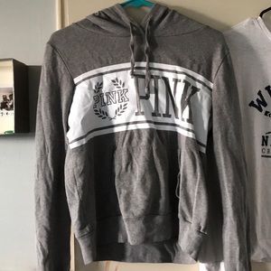 PINK Gray Sweatshirt